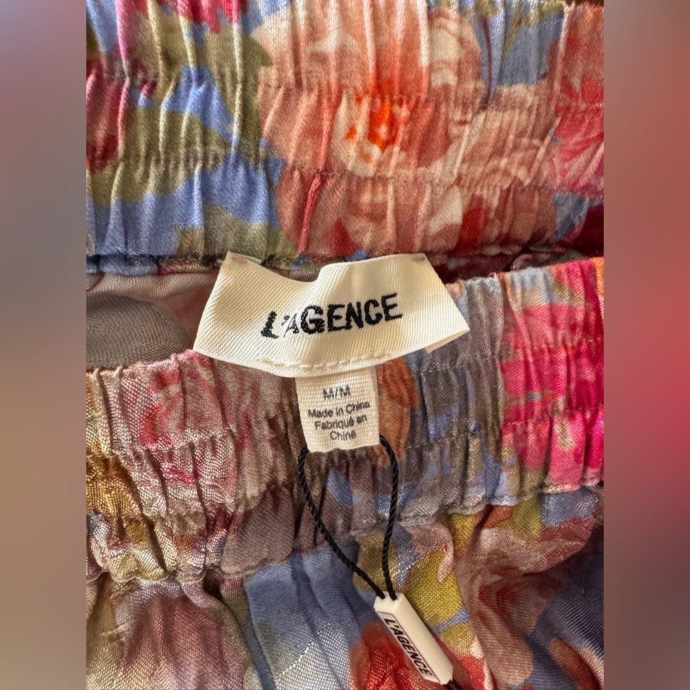L'AGENCE Multicolor Floral Pants - Picture 4 of 4